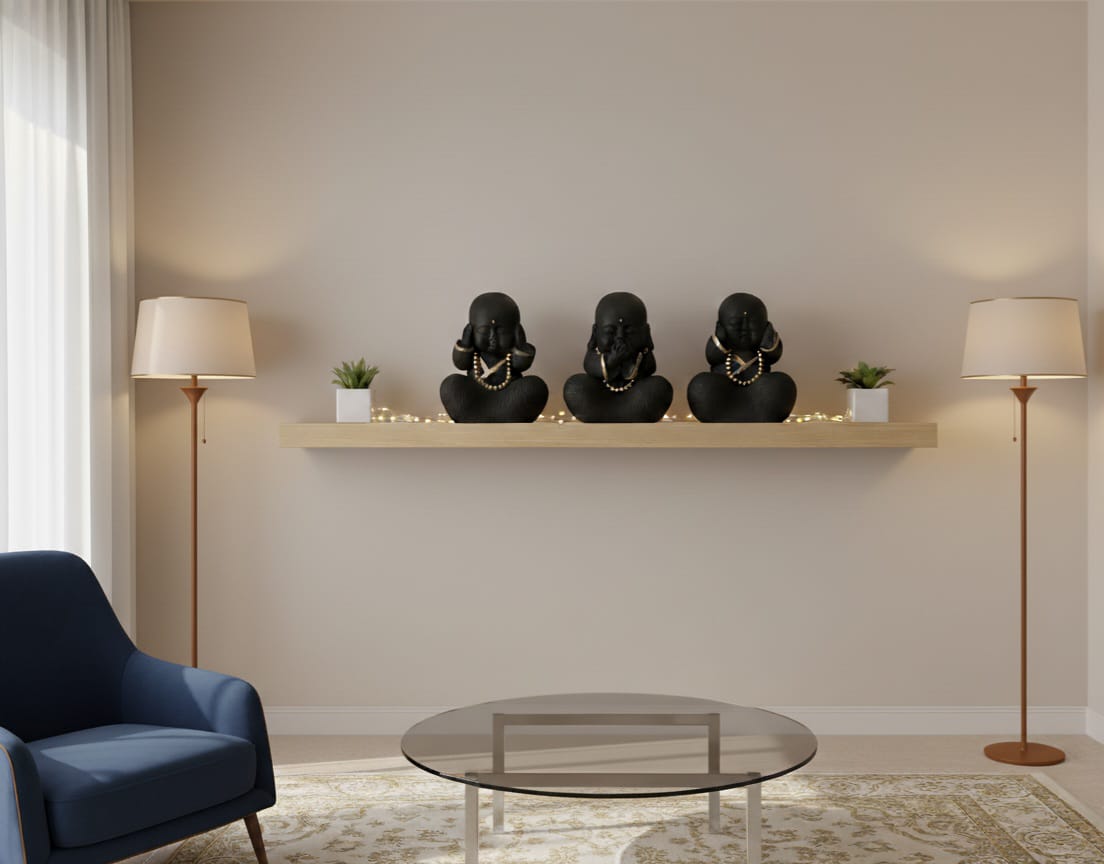 Meditating Buddha Sculpture